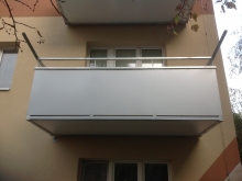 nové FeZn zavěšené balkony