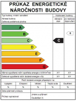 Průkaz energetické náročnosti budovy dle vyhl. 148/2007 Sb.